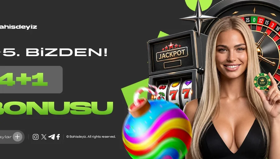 HER 4. YATIRIMA 5.BİZDEN BAHİSDEYİZ'DE ŞANS BİTMEZ !