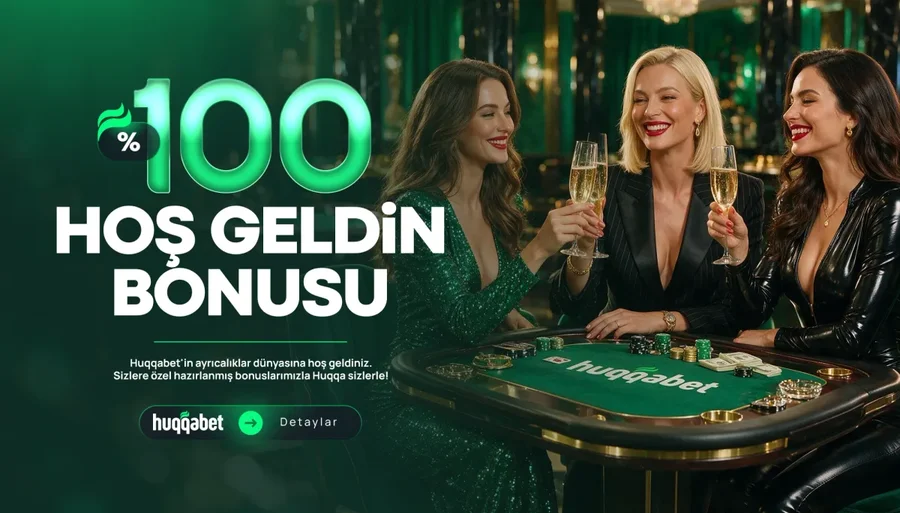 %100 HOŞ GELDİN BONUSU