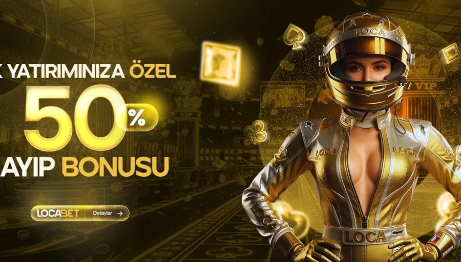 İLK YATIRIMINIZA ÖZEL %50 KAYIP BONUSU