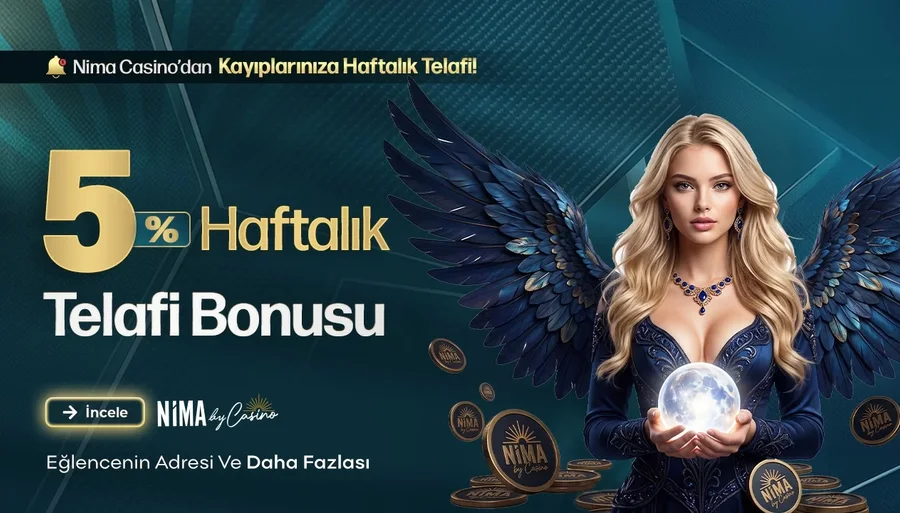 HAFTALIK %5 TELAFİ BONUSU