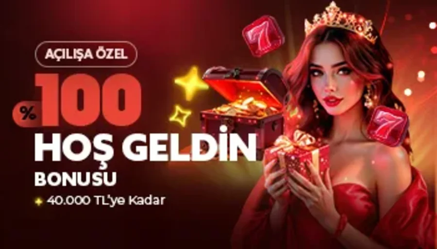 %100 Casino Hoş Geldin – 40.000 TL